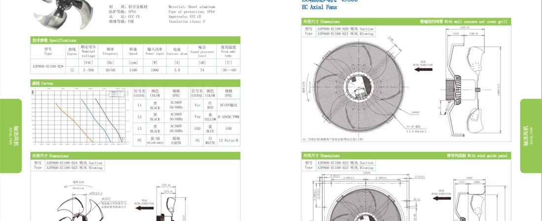 EC Axial Fan ∅630