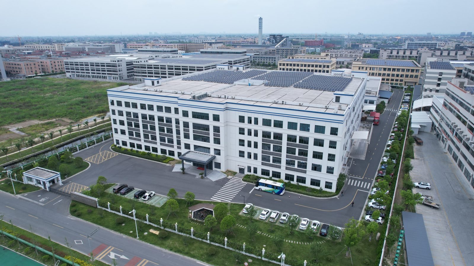 Senyin factory aerial view
