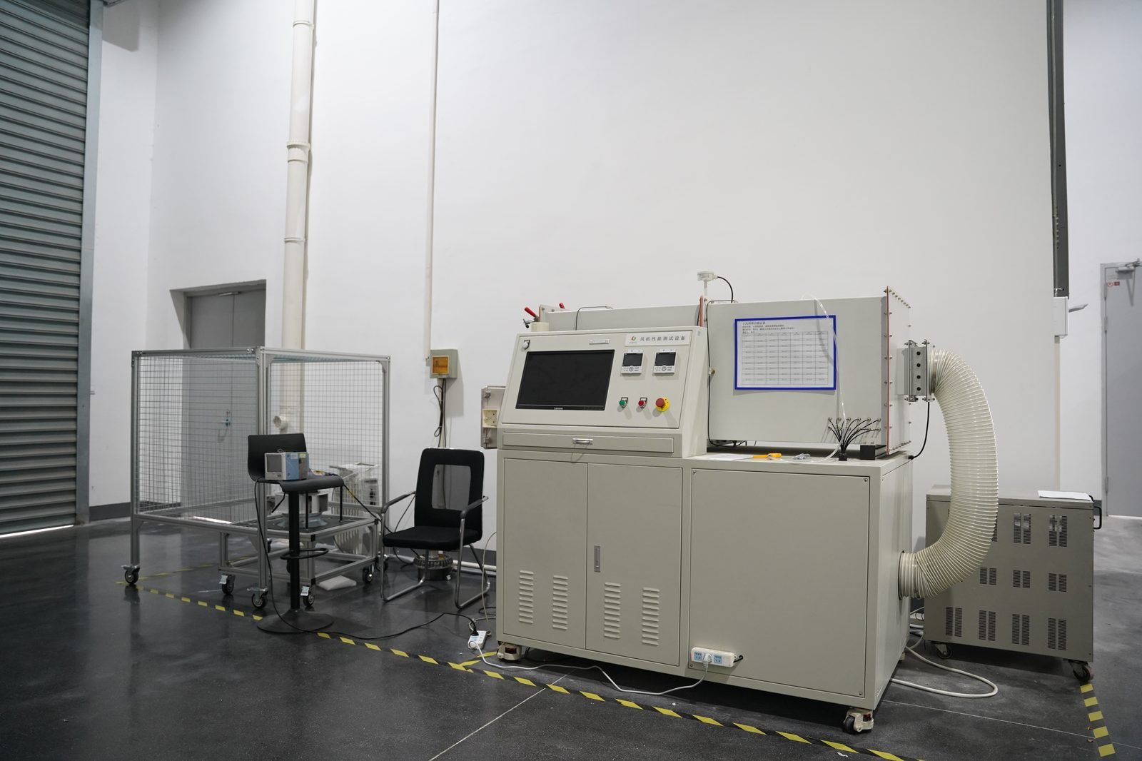 Senyin fan performance wind tunnel