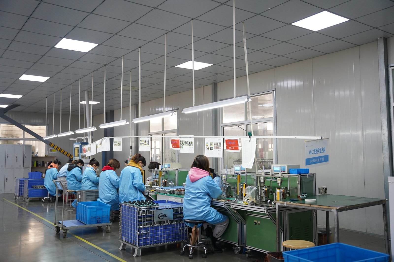 Senyin motor winding station